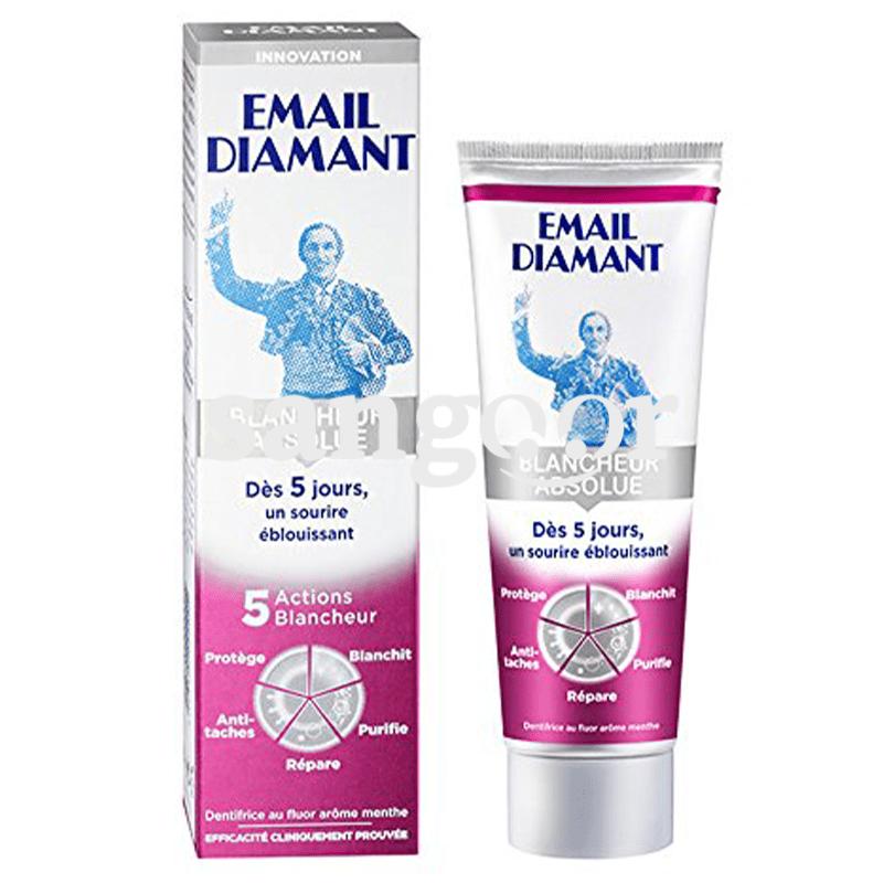 Email Diamant dentifrice tradition blancheur 75ml