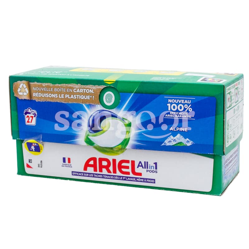 Ariel All-in-1 Pods Liquide Capsules, 90 Lavages…