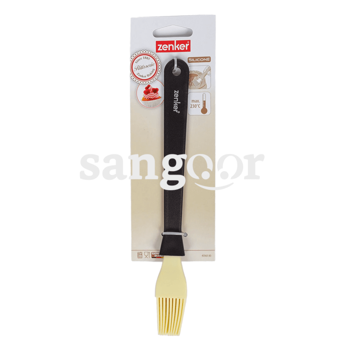 PINCEAU A PATISSERIE SILICONE ZENKER